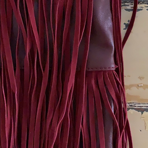 💥HOBO BAG💥 burgundy boho bag - Picture 3 of 8